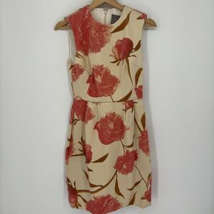 Lela Rose Floral Mini Dress